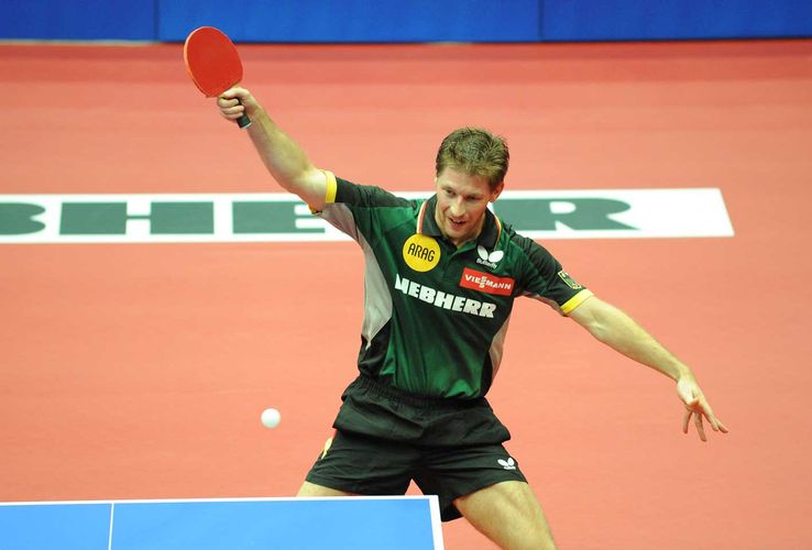 Bastian Steger traf im deutsch-deutschen Viertelfinal-Duell. (©Stosik)