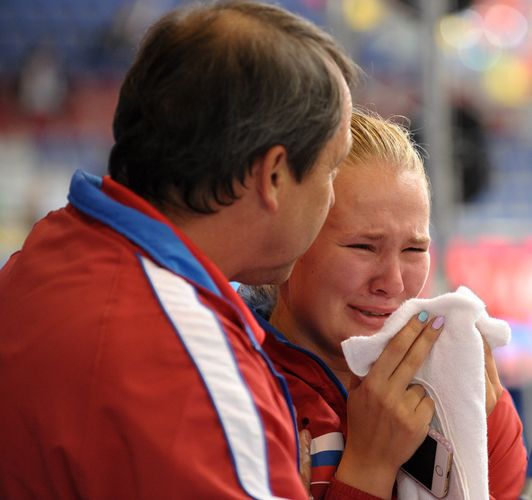 Große Enttäuschung am nächsten Tag bei den Russinen wie hier bei Yana Noskova: Die Lokalmatadoren verpassten das Finale... (©Stosik)