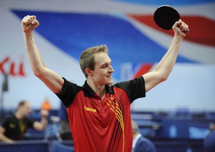 Cédric Nuytinck aus Belgien spielte stark auf... (©Stosik)