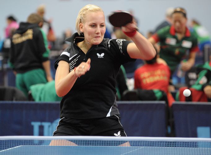 Barbora Balazova bereitete Han Ying gleich im ersten Spiel Probleme (©Stosik)