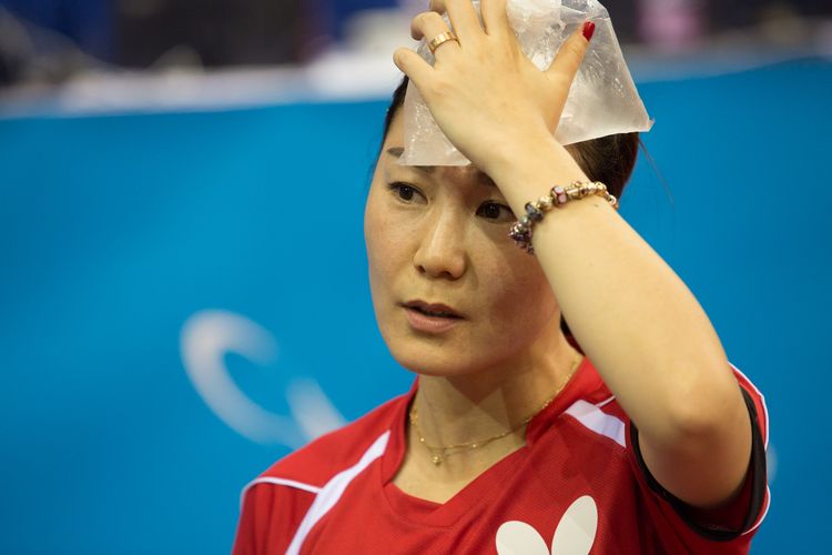 Und Shan Xiaona quälten Kopfschmerzen (©Fabig)