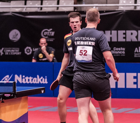 Ja! Auch Walther/Filus sind im Viertelfinale... (©Gohlke)