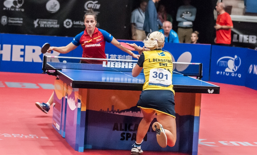 Die Schwedin Linda Bergström spielte sich am Mittwoch auf dynamische Art und Weise in die Hauptrunde. (©Gohlke)