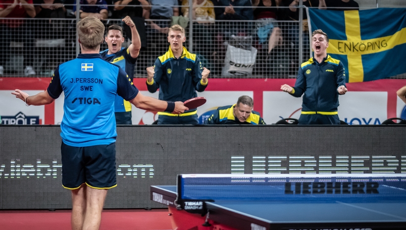 Ein wichtiger Sieg für die Schweden. (©Gohlke)