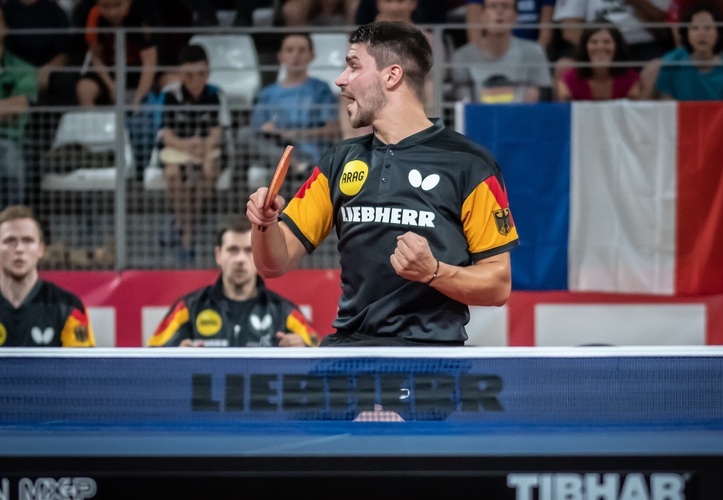 Doch Patrick Franziska spielte ein tadelloses Match. (©Gohlke)