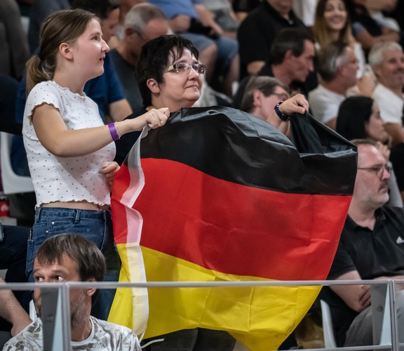 Das gefiel den deutschen Fans. (©Gohlke)