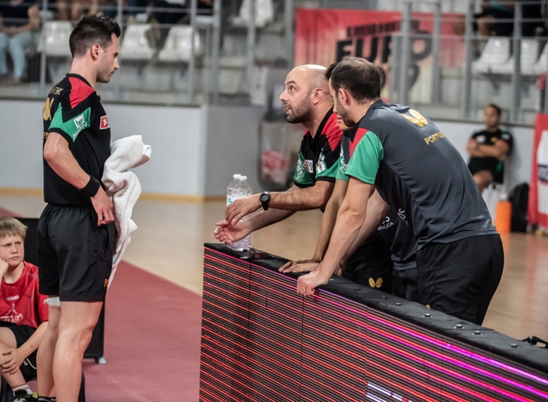 So kam es zum Finale zwischen Deutschland und Portugal. Joao Monteiro war in diesem Spiel von Coach Francisco Santos bewusst an Position zwei aufgestellt worden... (©Gohlke)