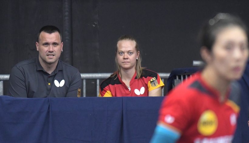 Und wurde dabei von Para-Nationalspieler Thomas Brüchle und seiner Frau Anika beobachtet (©Gohlke)
