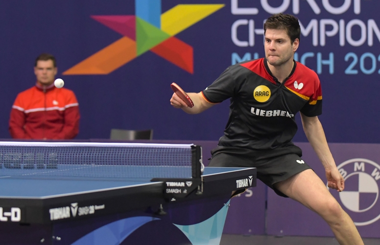 Und auch Dimitrij Ovtcharov kam gegen den Dänen Martin Andersen gut ins Turnier (©Gohlke)
