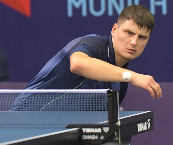 Für Andrei Pututinca aus Moldawien hingegen ist das Turnier beendet. Er schied mit 2:3 gegen den Kroaten Tomislav Kojic in der Zwischenrunde aus. (© Gohlke)