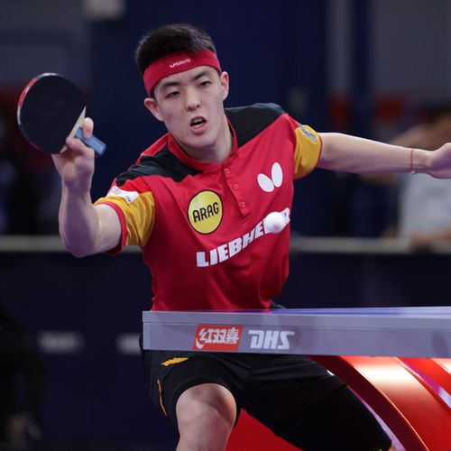 Penholderspieler Dang Qiu befindet sich aktuell in guter Form. (©WTT)