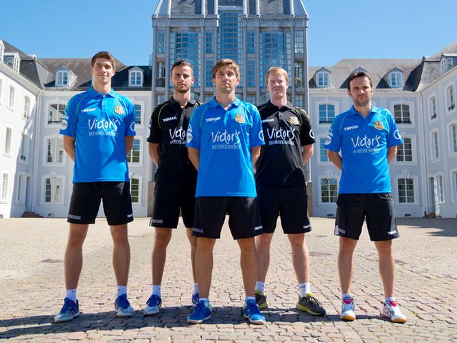 Die gleichen Spieler schickt der 1. FC Saarbrücken in dieser Saison ins Rennen, ein neues Mannschaftsfoto wurde nicht aufgenommen, dieses hier stammt aus der Vorsaison. (©1. FC Saarbrücken TT) 