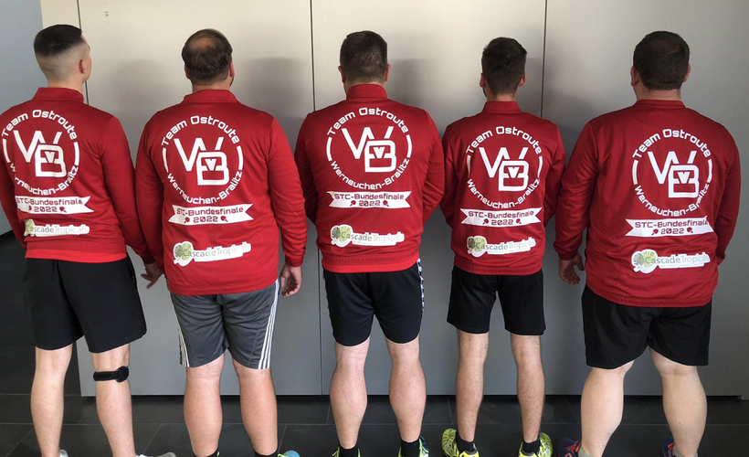 Die Brandenburger ließen sogar eigene Trainingsjacken mit ihrem STC-Teamnamen beflocken. (©FKT)