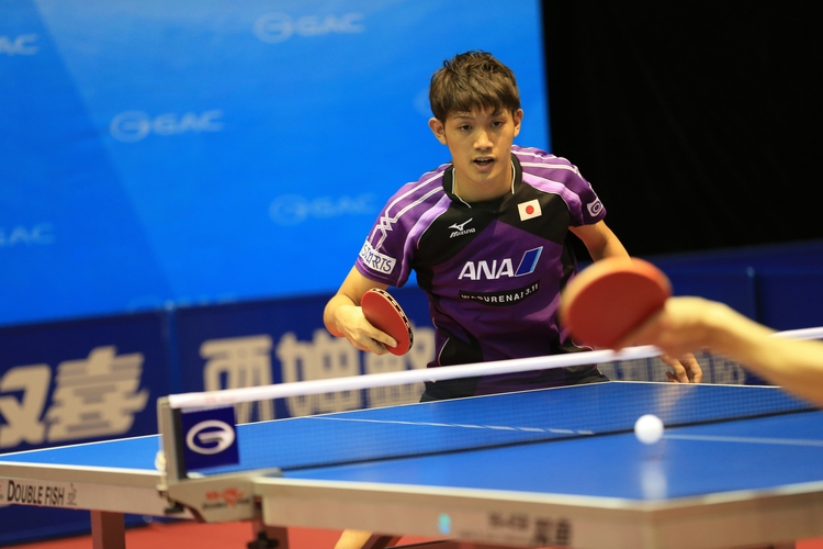 Sein Bruder Kazuhiro kommt aktuell allerdings nicht an ihn heran (©ITTF)