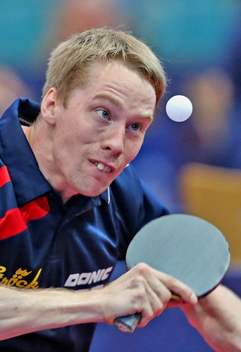 ...und Dominik sind beide schon Team-Europameister (©ITTF)