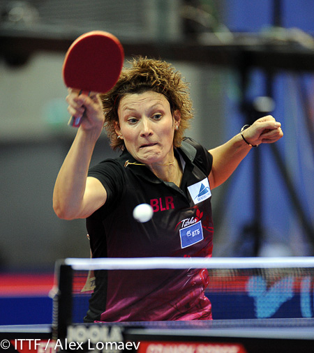 Veronika ist sogar ihre Zwillingsschwester (©ITTF)