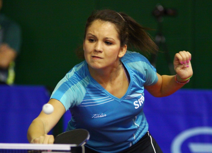 Sie heißt Anelia Lupulesku und kommt aus Serbien. (©ITTF)