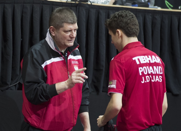 Bei großen Turnieren für Polen in die Box stieg Tomasz Krzeszewski. 2007 musste der damals 32-Jährige seine Karriere aufgrund von anhaltenden Rückenbeschwerden beenden, war danach zuerst Jugend-Nationaltrainer. (©Steinbrenner) 