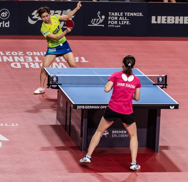 Der Japanerin Hitomi Sato überließ die deutsche Qualifikantin nicht einen einzigen Satz. (©Gohlke)