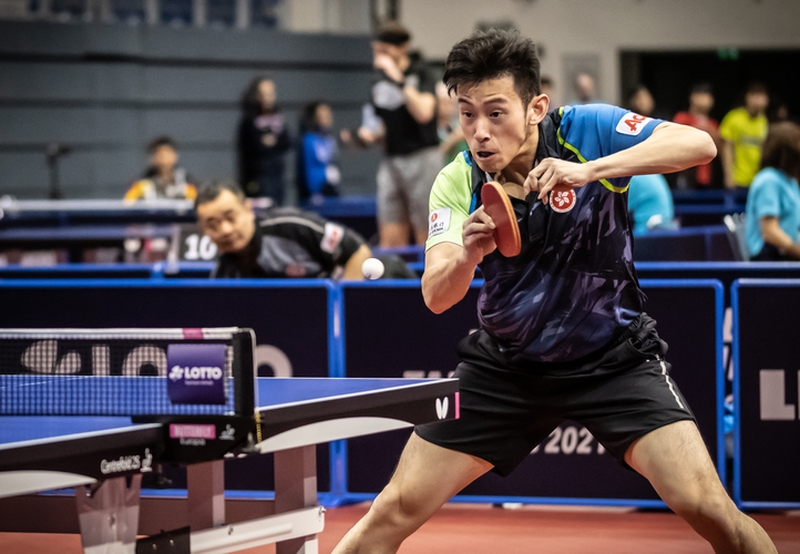 Eine Überraschung war dann aber das Ausscheiden von Wong Chun Ting. Der Weltranglisten-19. aus Hongkong musste sich dem Dänen Zhai Yujia geschlagen geben. (©Gohlke)