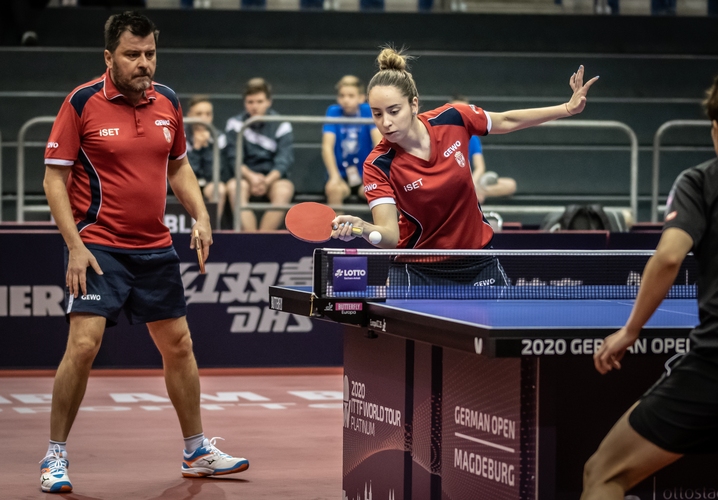 Aleksandar Karakasevic und Izabela Lupulesku werden nicht im Endspiel stehen. Sie schieden im Achtelfinale gegen die Taiwaner Lin Yun-Ju/Cheng I-Ching aus. (©Gohlke)