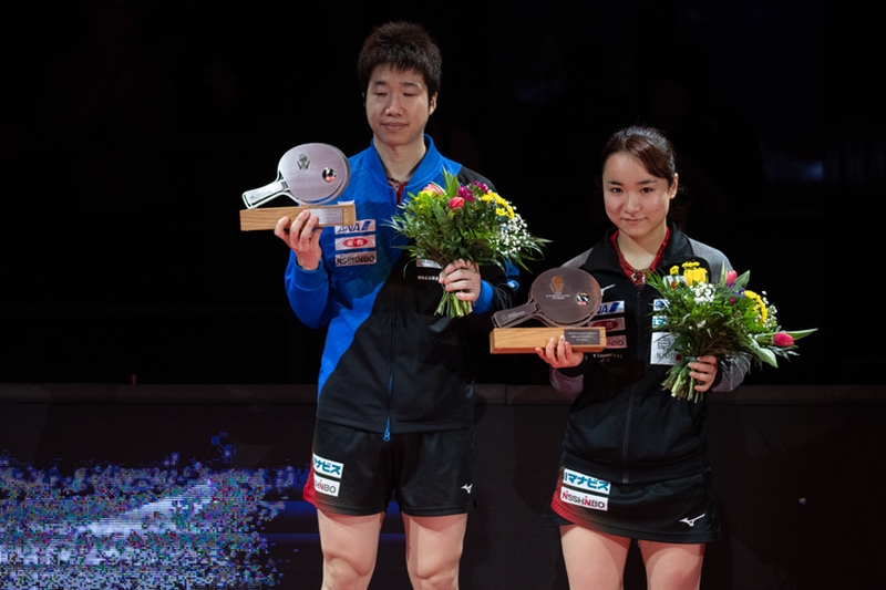 Ihre unterlegenen Gegner durften sich immerhin genau wie die beiden Chinesen über den sicheren Startplatz für die Olympischen Spiele freuen. (©Gohlke)
