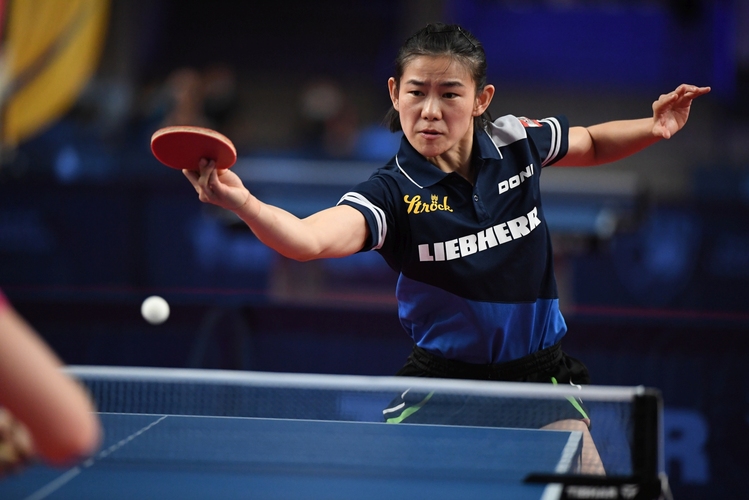 Die Österreicherin Liu Yuan war in ihrer Gruppe zwar die am schlechtesten bewertete Spielerin. Nichtsdestotrotz angelte sie sich den Gruppensieg. (©ETTU)