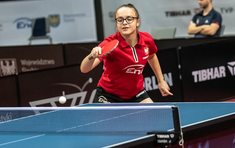 Die Polin Anna Brzyska siegte im U19-Mädchen-Doppel mit Zuzann Wielgos. (©Gohlke)
