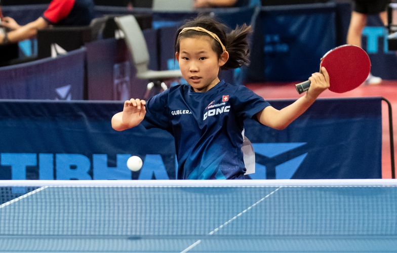 Enya Hu vertritt die Schweiz auf internationalem Parkett und war mit neun Jahren die jüngste Teilnehmerin des Turniers. (©Gohlke)