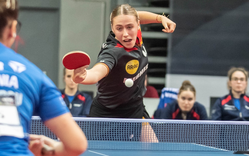 Naomi Pranjkovic scheiterte im U19-Einzel-Achtelfinale. (©Gohlke)