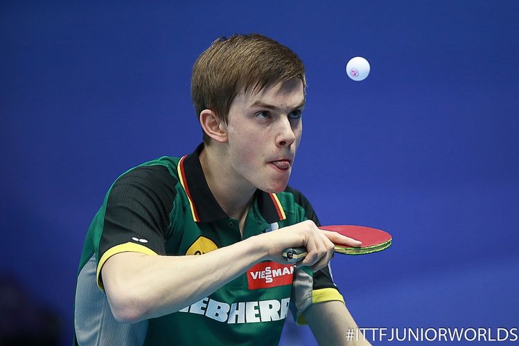 …und Kilian Ort. (©ITTF)