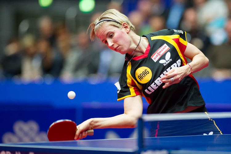 Kristin Silbereisen hatte die Chance, Deutschland ins Finale zu bringen. In einem hart umkämpften Match musste sie sich jedoch geschlagen geben. (@ Roscher)