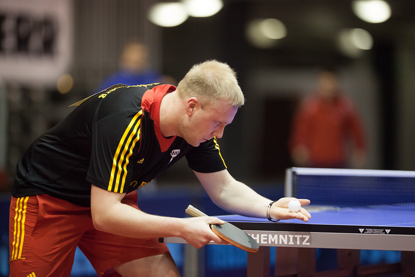 Roman Rosenberg dagegen sicherte sich seinen Platz im Hauptfeld als Gruppenzweiter (©Fabig)