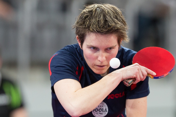 Stattdessen sicherte sich Tanja Krämer das Ticket fürs Halbfinale (©Fabig)