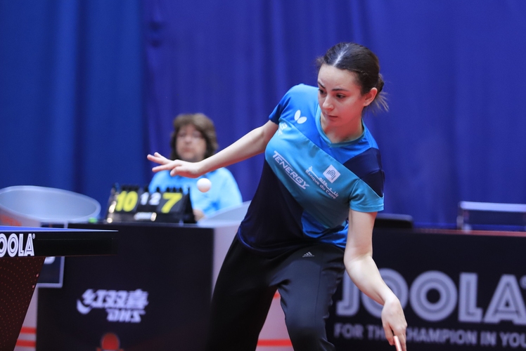 Auf ihrem Kontinent hat Dina Meshref so ziemlich jedes wichtige Turnier gewonnen. Und auch in der Welt ist die Ägypterin als 35. des Rankings erfolgreich unterwegs (©ITTF)