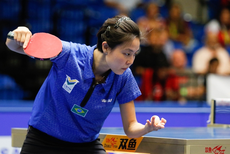 Jessica Yamada ist die Nummer zwei im brasilianischen Team (©ITTF)