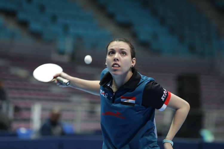 Auch Yousra Helmy darf in Tokio aufschlagen (©ITTF)