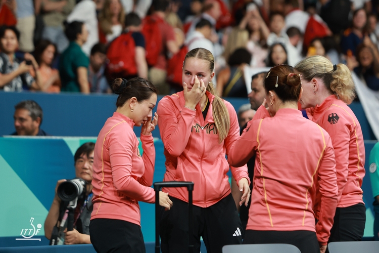 Leider gingen die deutschen Damen nichtsdestotrotz am Ende leer aus (©ITTF)