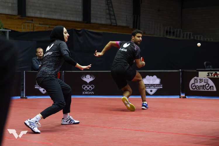 Der beste Ägypter, Omar Assar, und die beste Ägypterin, Dina Meshref, haben sich gemeinsam als bestes afrikanisches Mixed-Duo hervorgetan. Auch in Tokio waren sie bereits am Start, kamen aber nicht über das Achtelfinale hinaus (©ITTF)