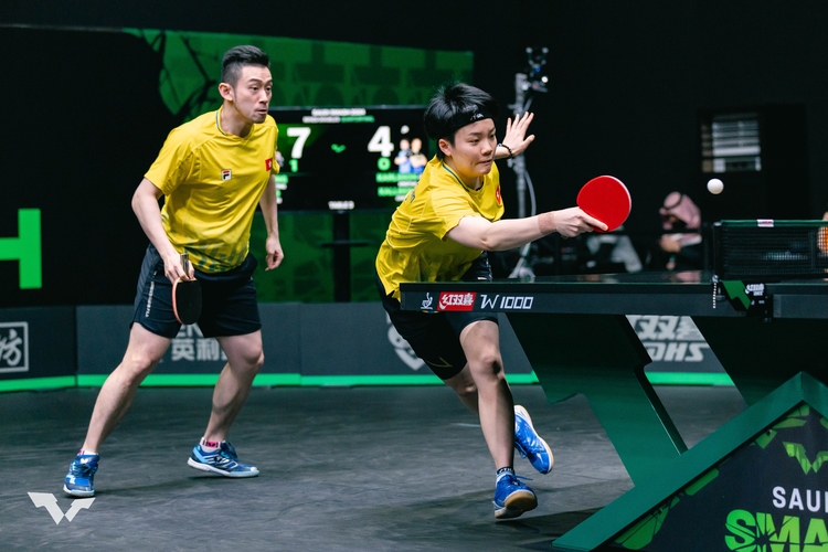 Wong Chun Ting und Doo Hoi Kem waren dagegen auch in Tokio schon gemeinsam am Start. Das Duo aus Hongkong erarbeitete sich seinen Startplatz beim Welt-Qualifikationsturnier und möchte in Paris diesmal über das Viertelfinale hinauskommen, wo es 2021 denkbar knapp ausschied (©ITTF)