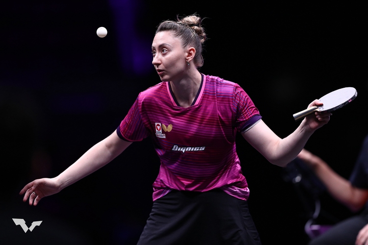 Doch nun zu den Damen: Als 22. der Welt musste Sofia Polcanova nicht um ihren Olympia-Startplatz bangen. Doch nun ist es offiziell: Die Österreicherin darf in Paris im Einzel mitspielen (©ITTF)