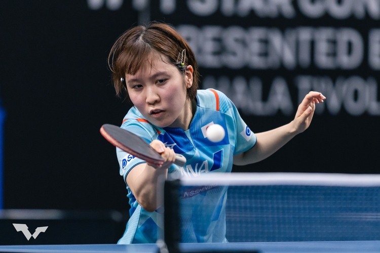 Miu Hirano spielt für Chinas ärgsten Konkurrenten Japan im Einzel- und Mannschaftswettbewerb (©ITTF)