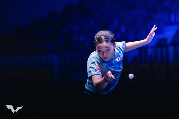 Miwa Harimoto ergänzt das Team als Nummer drei und bekam damit den Vorzug vor Mixed-Olympiasiegerin Mima Ito (©ITTF)