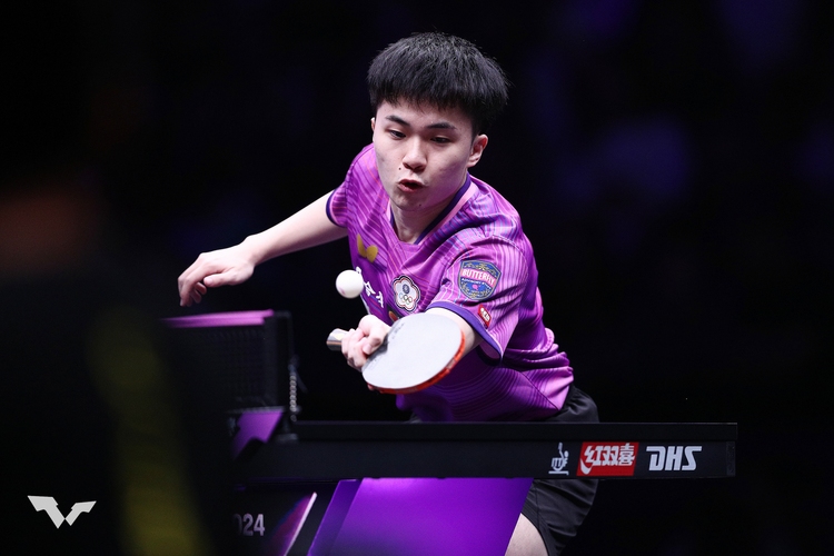 Lin Yun-Ju führt die taiwanische Mannschaft nach Paris. Aus Tokio kam er mit der Mixed-Bronzemedaille zurück - und auch diesmal hat die Nummer sieben der Welt drei Versuche, um Edelmetall zu gewinnen. (©ITTF)