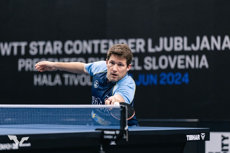 Kristian Karlsson ist erneut der dritte Mann im schwedischen Team. Er hat sich zudem einen Startplatz im Mixed-Doppel erkämpft. (©ITTF)