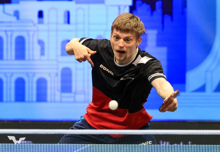 Anders Lind ist zum ersten Mal bei Olympischen Spielen dabei. Er tritt wie Groth auch im Einzel an. (©ITTF)