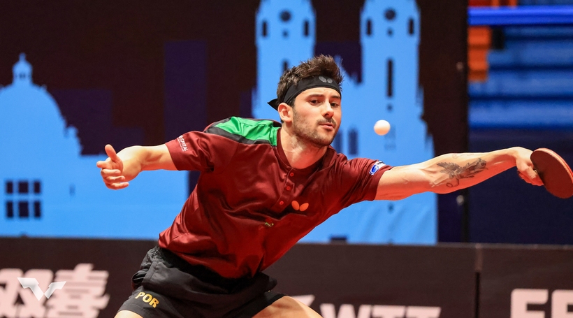 Eine Veränderung gibt es hingegen auf Position drei. Anders als 2021, als noch Joao Monteiro diesen Platz einnahm, darf sich nun Joao Geraldo beweisen. (©ITTF)