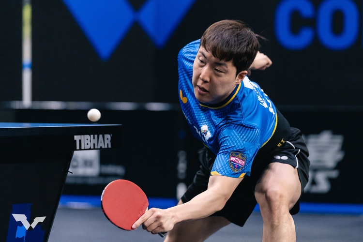 Lim Jonghoon erkämpfte sich einen Mixed-Startplatz und erhielt den Vorzug vor An Jaehyun, der als vierter Mann mitfährt. Lee Sangsu gehört in diesem Jahr nicht zum koreanischen Olympia-Team. (©ITTF)