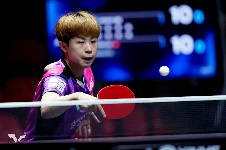 Korea ermittelte seine Paris-Fahrer teils über ein internes Turnier. Das Rennen machte die sechstbeste Koreanerin im Ranking, Lee Eunhye. Und nicht Joo Cheonhui... (©ITTF)