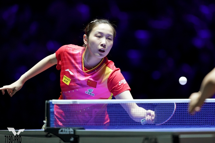 Keine Frage, dass es dann auch die sechstbeste Chinesin nicht geschafft hat: Die Weltranglisten-17. Qian Tianyi ist in Paris nicht dabei. (©ITTF)